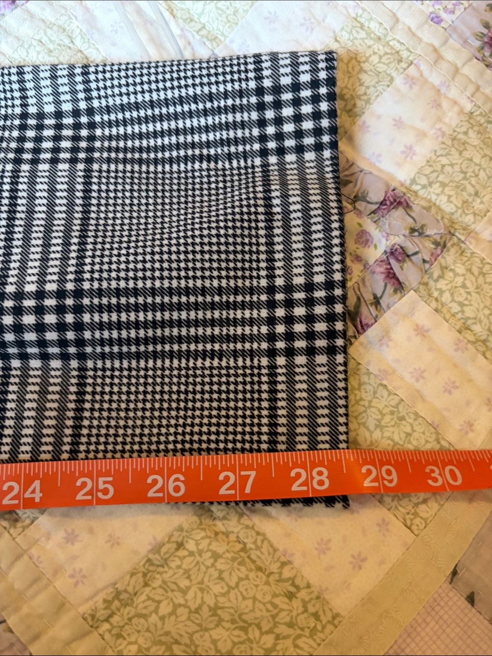 Vylette Plaid Tie Waist Ankle Dress Pants – Juniors 13 - Picture 9 of 11
